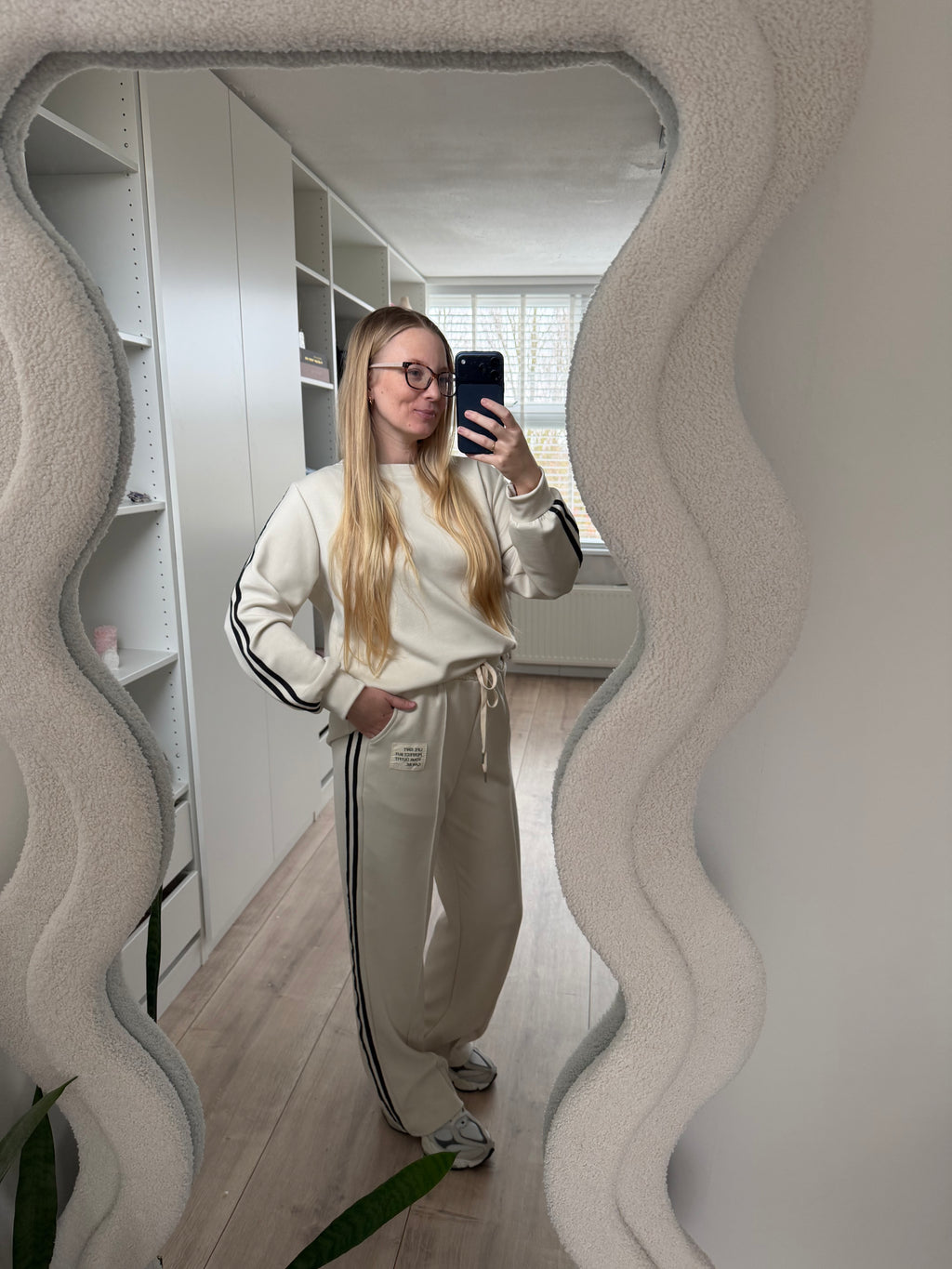 Comfy Pak strepen - Beige