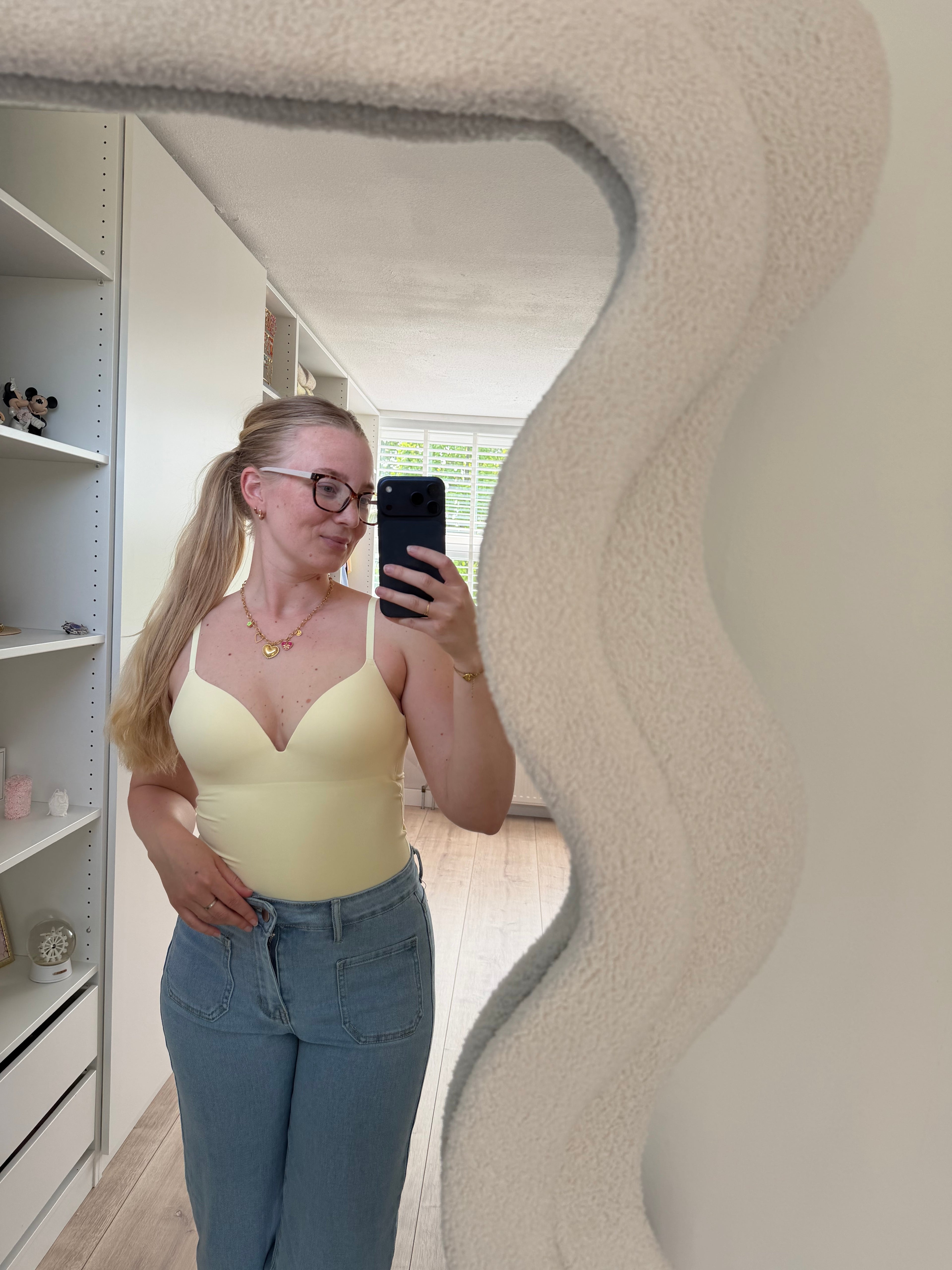 Shapewear bodysuit - Geel/ Butter yellow