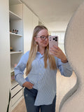Blouse met strepen