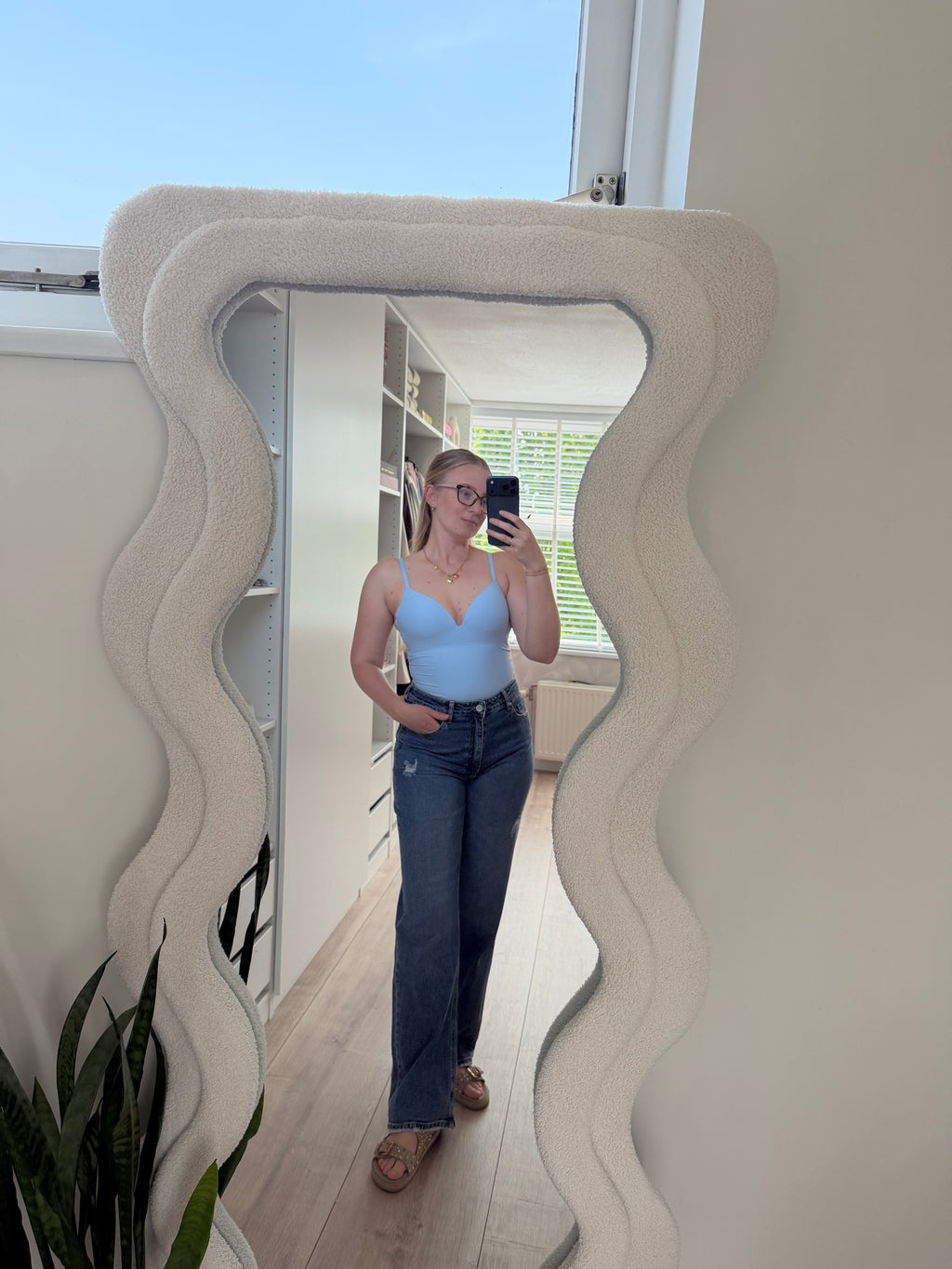 Shapewear bodysuit - Lichtblauw