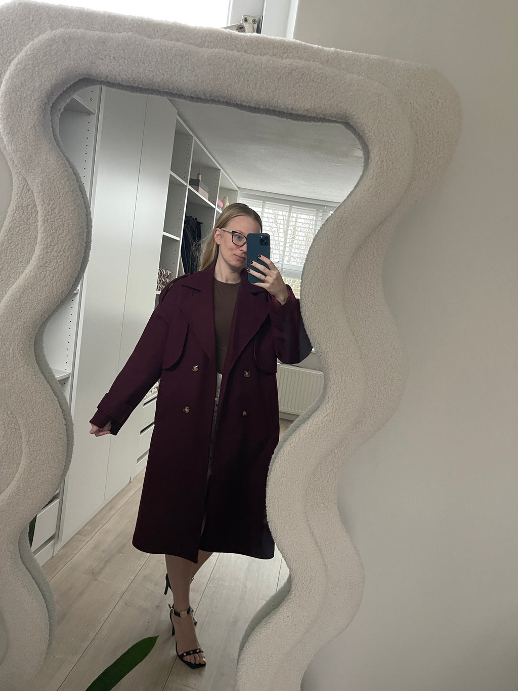 Trenchcoat - Burgundy