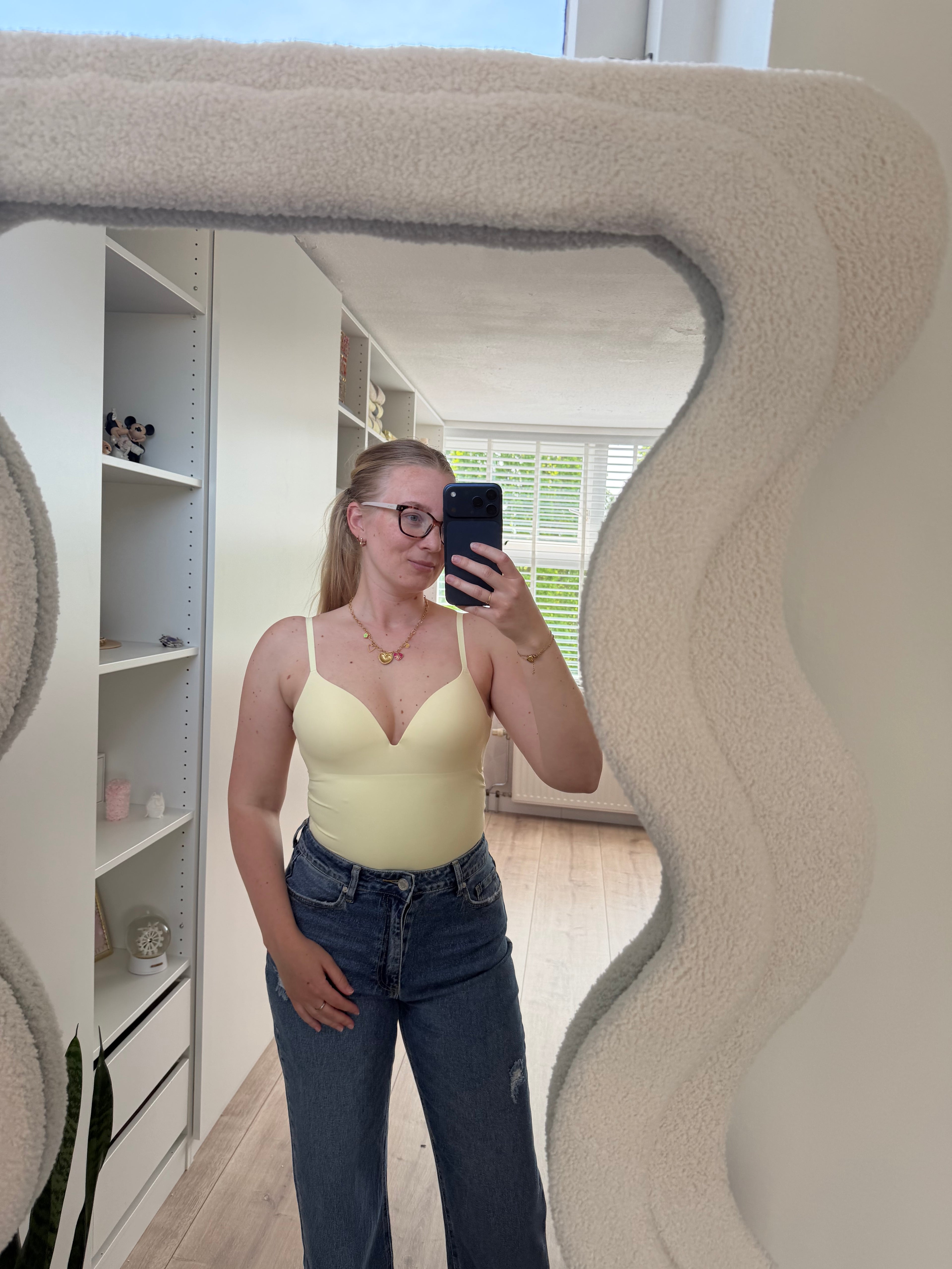 Shapewear bodysuit - Geel/ Butter yellow