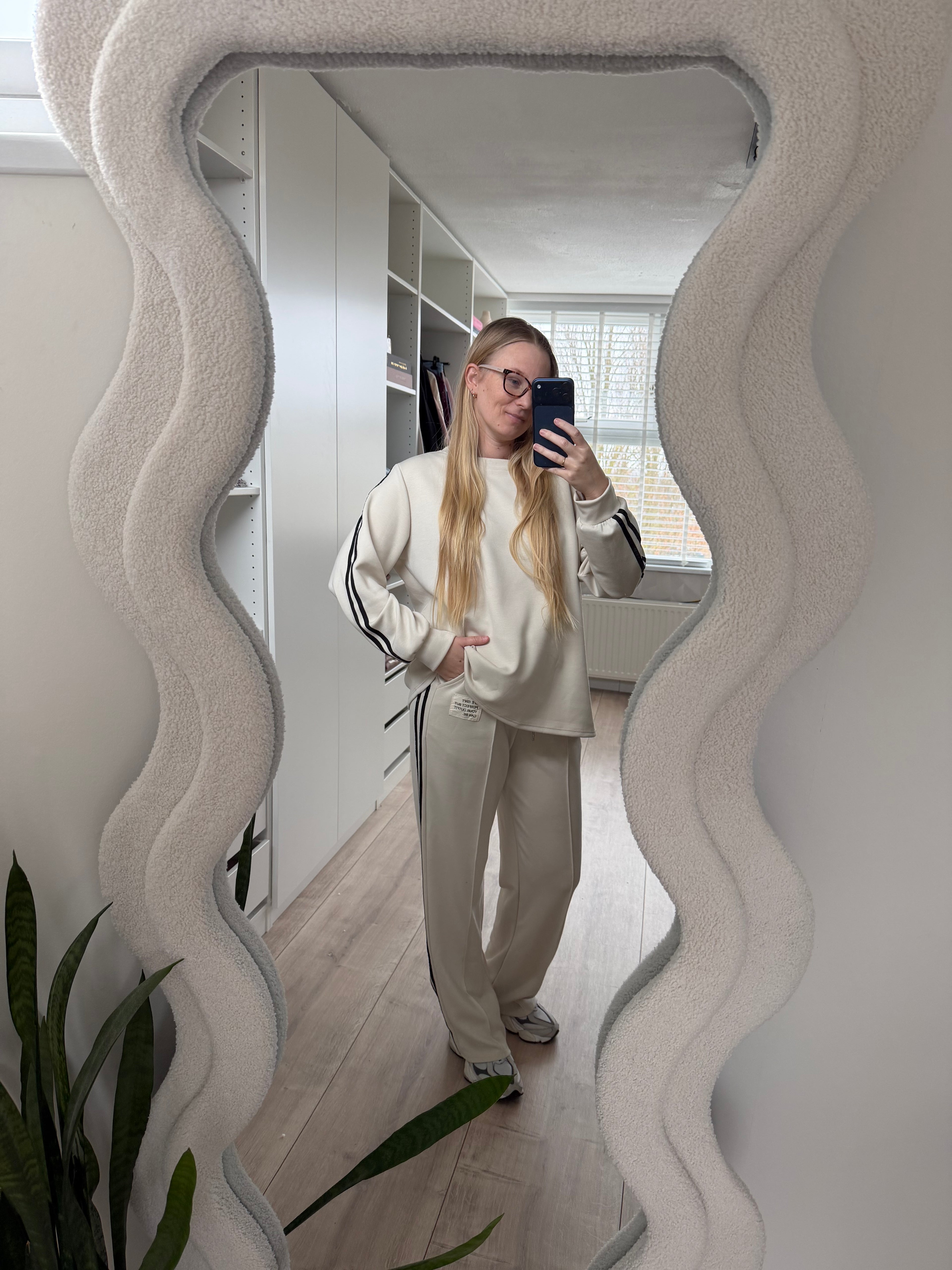 Comfy Pak strepen - Beige