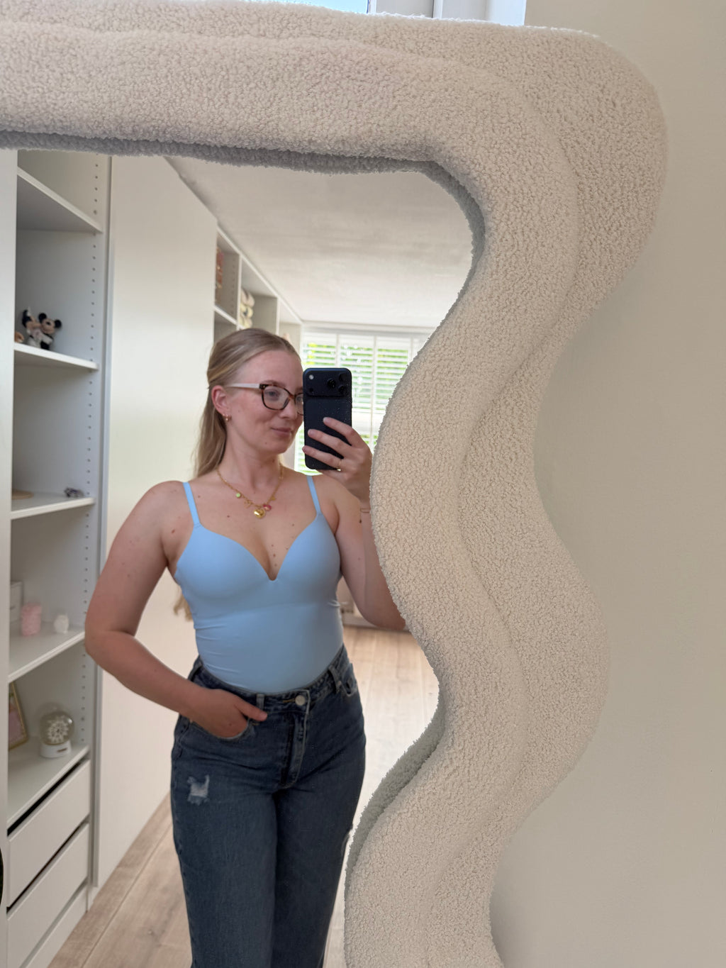 Shapewear bodysuit - Lichtblauw