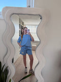 Comfy pak kort - Blauw