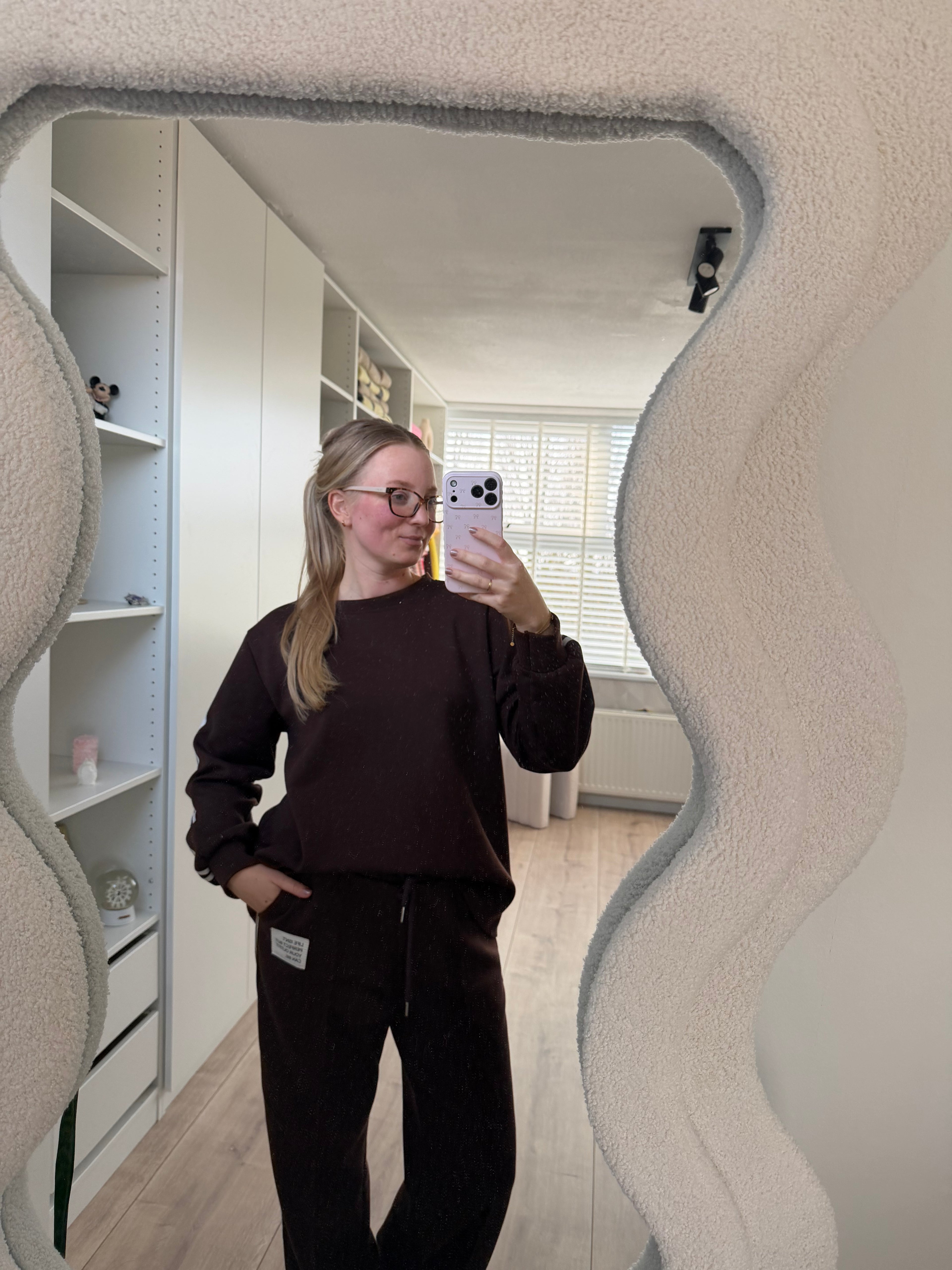 Comfy Pak strepen - Bruin