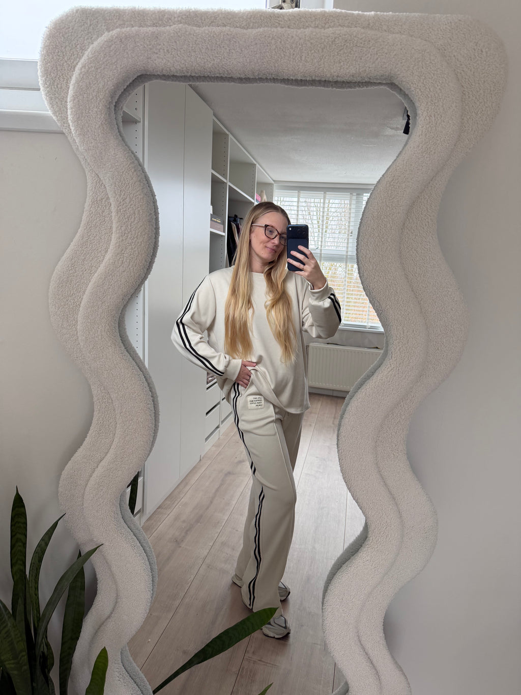 Comfy Pak strepen - Beige