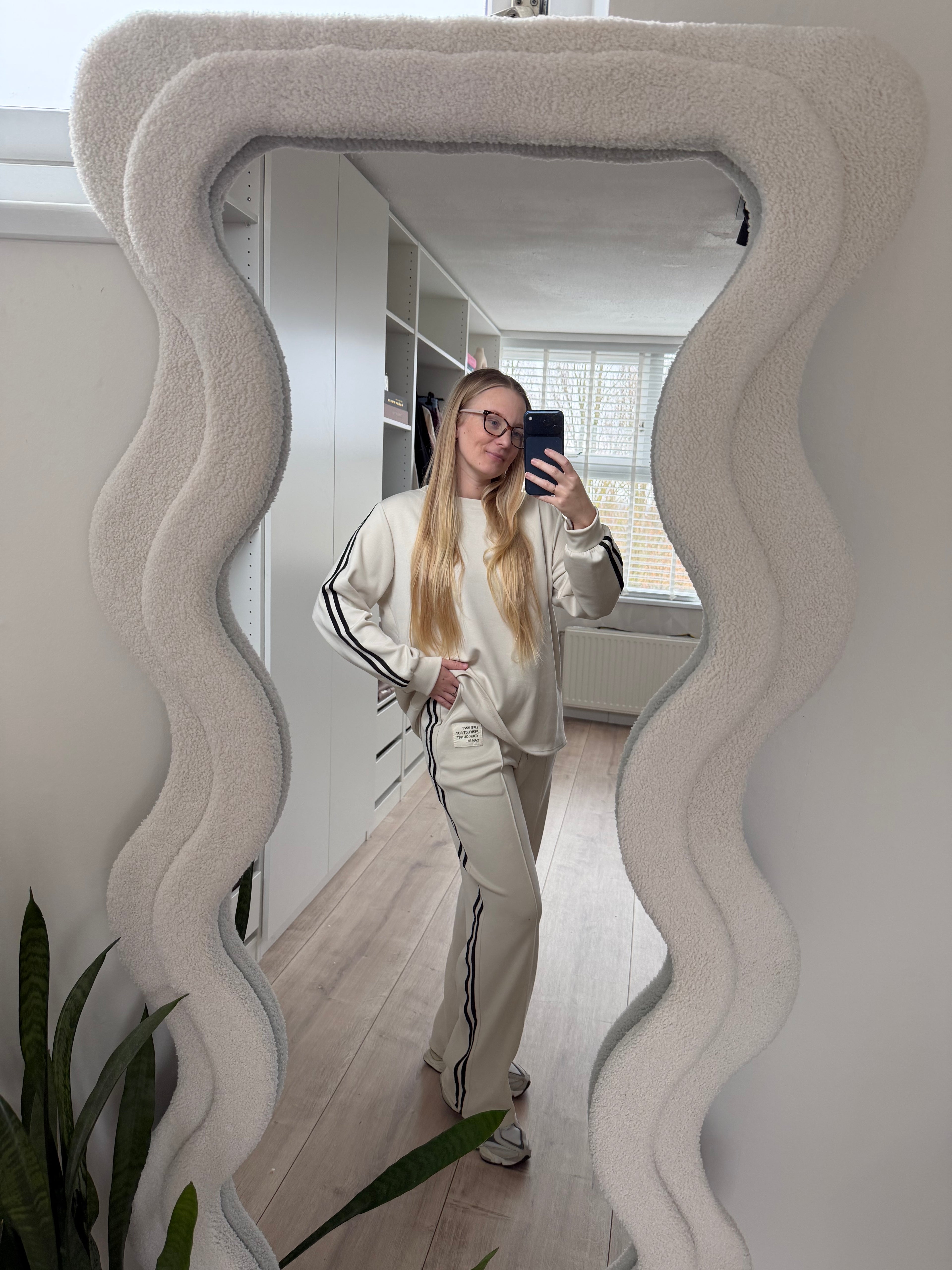 Comfy Pak strepen - Beige