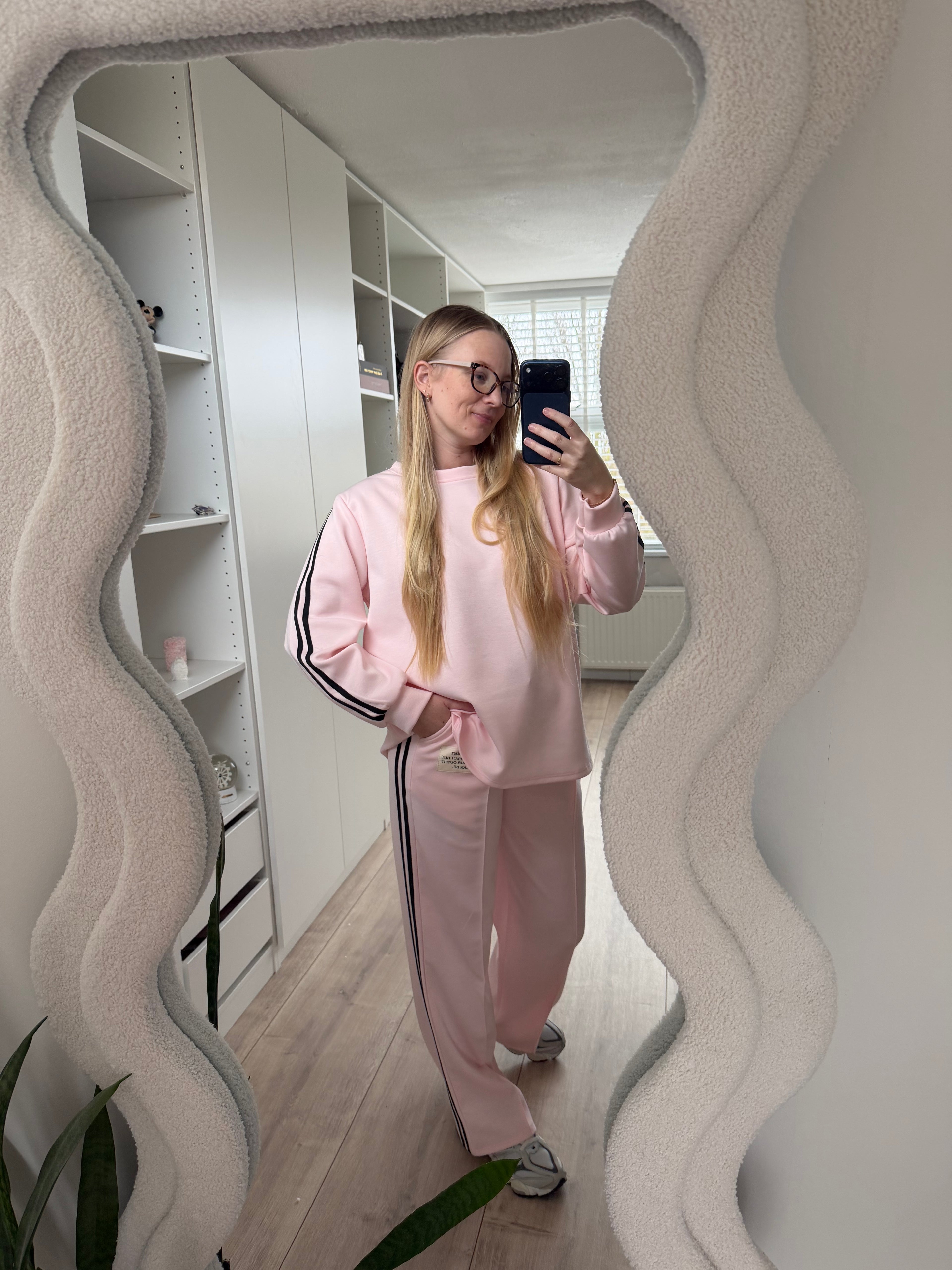 Comfy Pak strepen - Roze