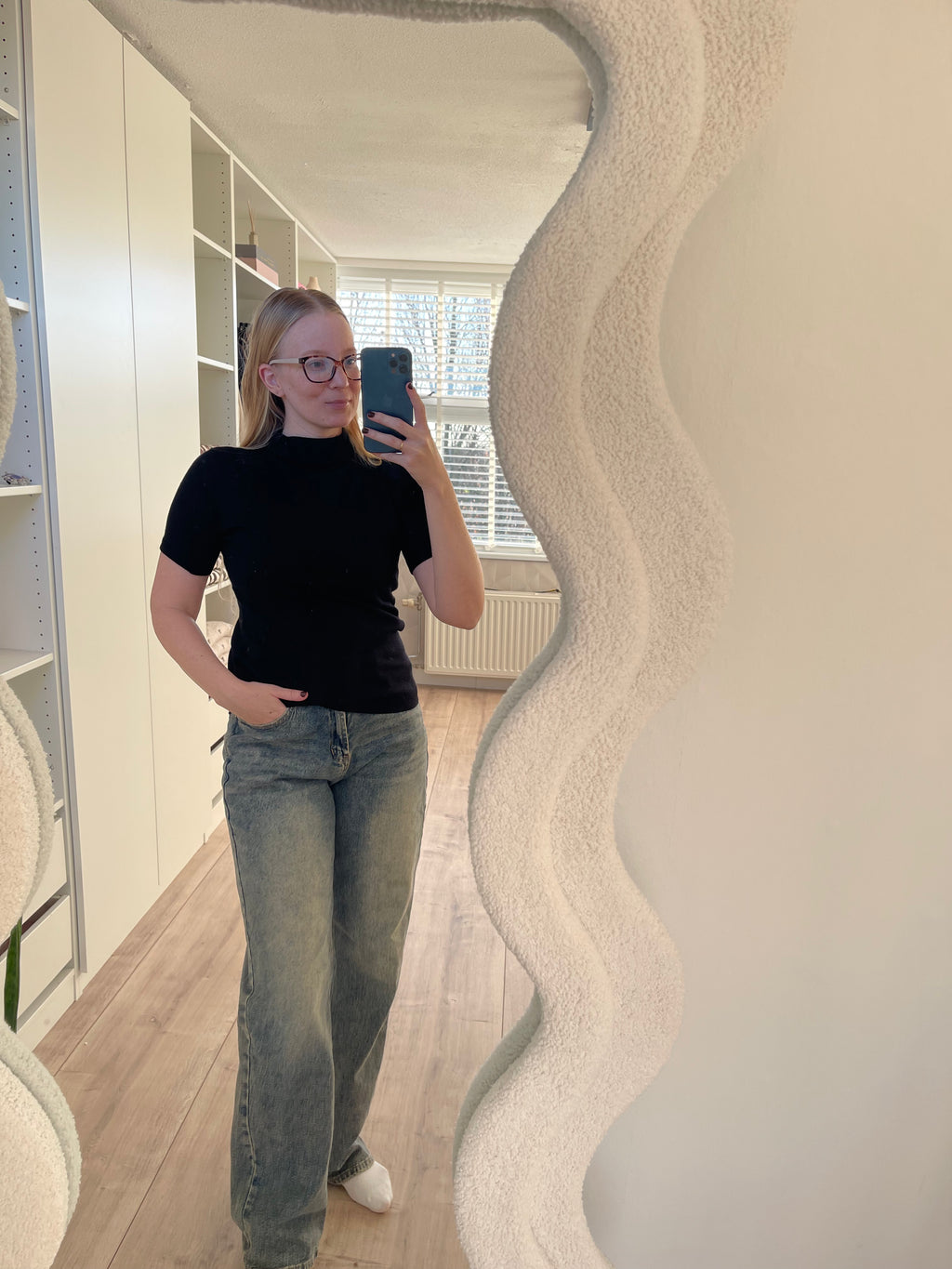 Basic Kol top - Zwart