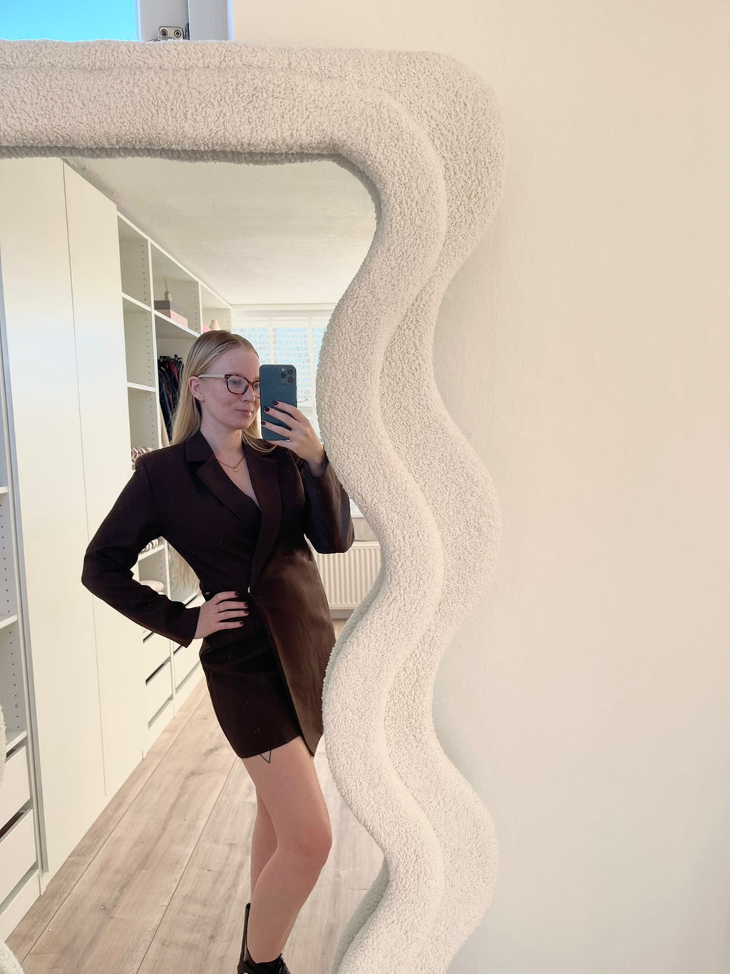 Blazer Playsuit - Bruin