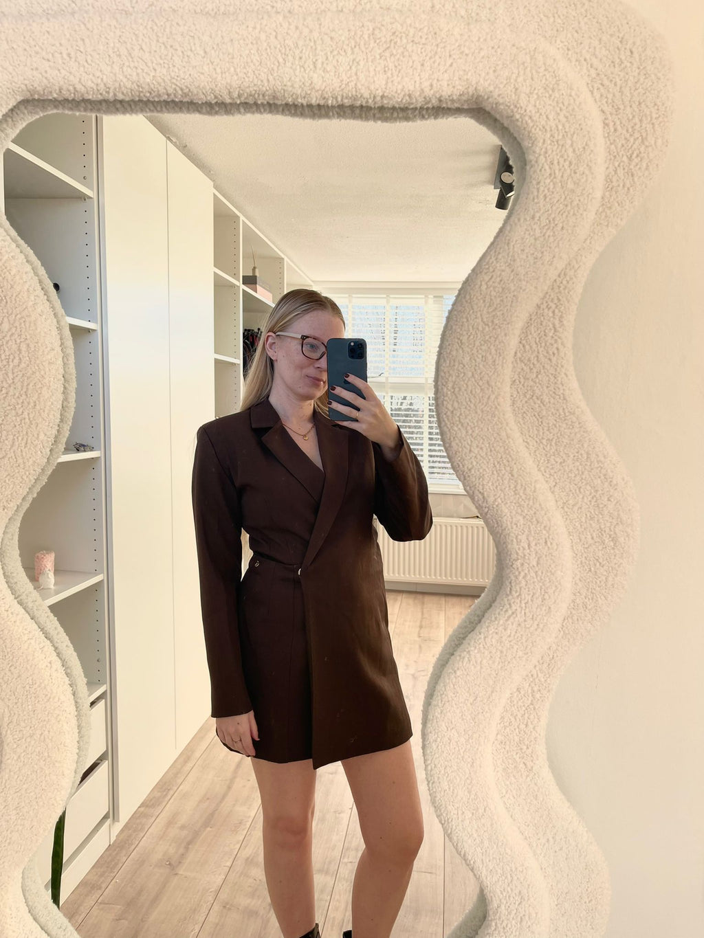 Blazer Playsuit - Bruin