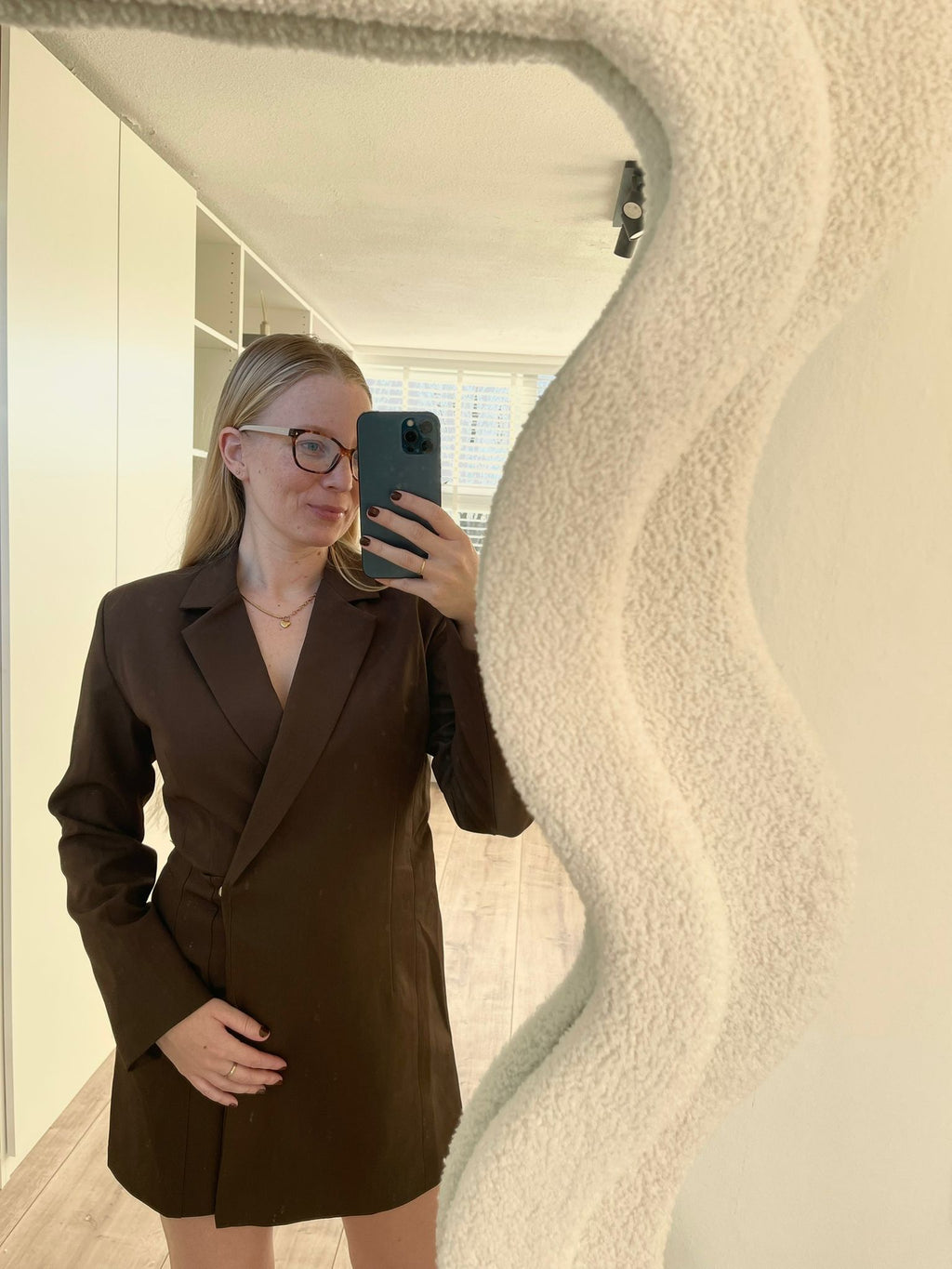 Blazer Playsuit - Bruin