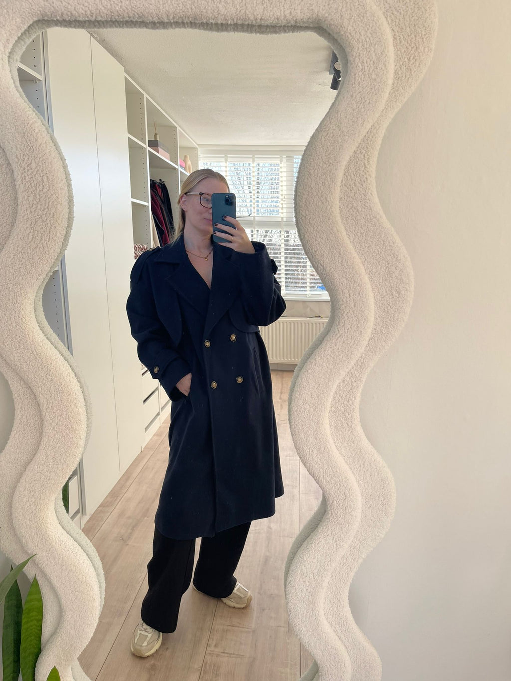 Trenchcoat - Donkerblauw