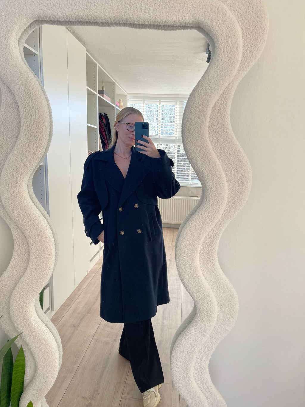 Trenchcoat - Donkerblauw