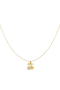 Ketting met kers - Goud
