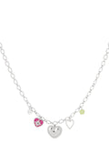 Hartjes hangers Ketting - Zilver